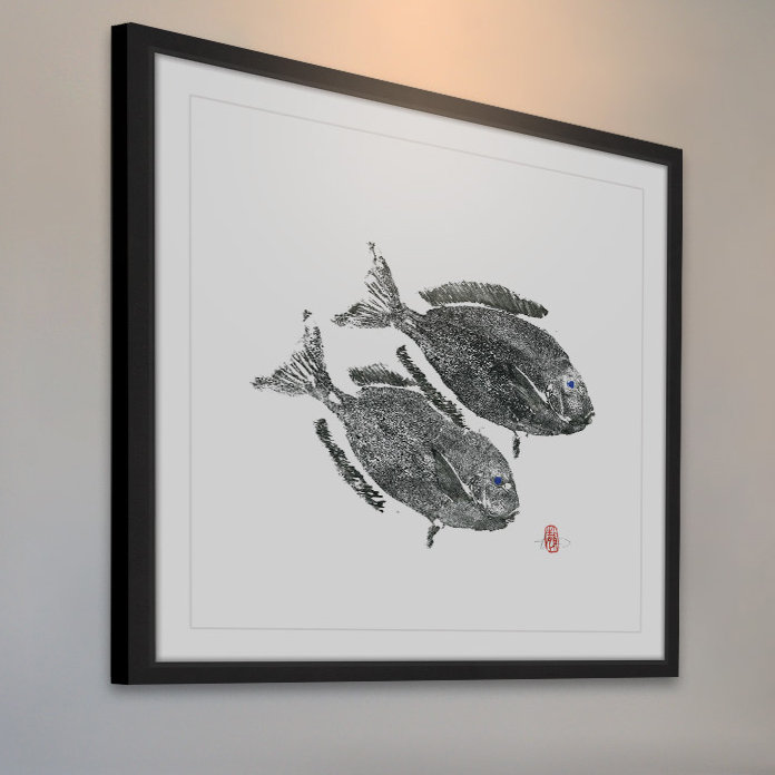 Andrew Clay - Single Picture Frame Print, 41cm H x 41cm W x 3.81cm D