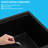 32'' L X 19'' W Quartz Undermount Workstation Kitchen Sink, Matte Black Single Bowl Kitchen Sink With Accessories-125129036