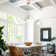 5 - Light Dimmable Modern Linear Chandelier