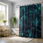 Rideau de douche Glowing Skyline - Premium-334318531