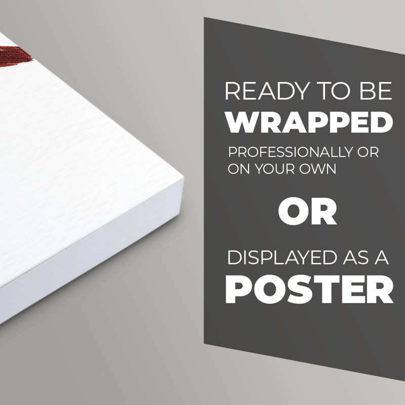 Art des Fêtes de Noël - impression sur toile seulement - non encadrée, H 60 po x l 40 po