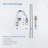 Circular Single Hole Bathroom Faucet with Drain Assembly-63898566
