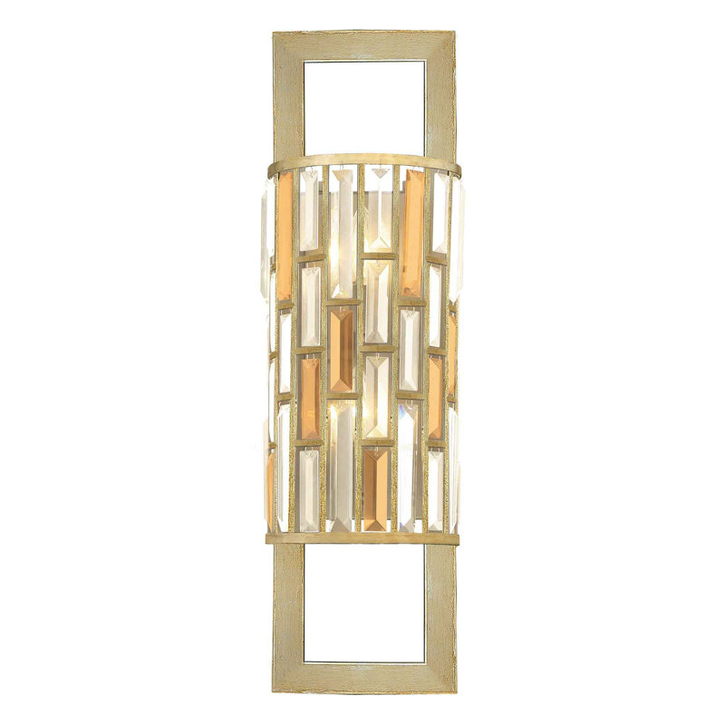 Ernberg Flush Mounted Sconce, Silver