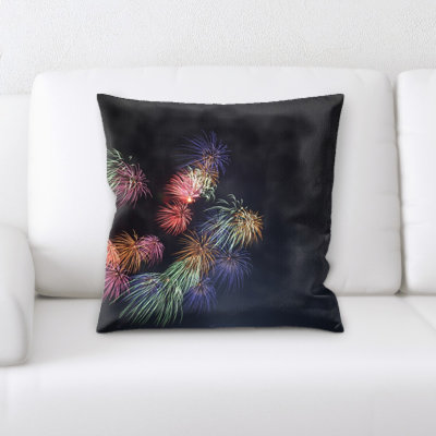 Maggies Microsuede Reversible Throw Pillow