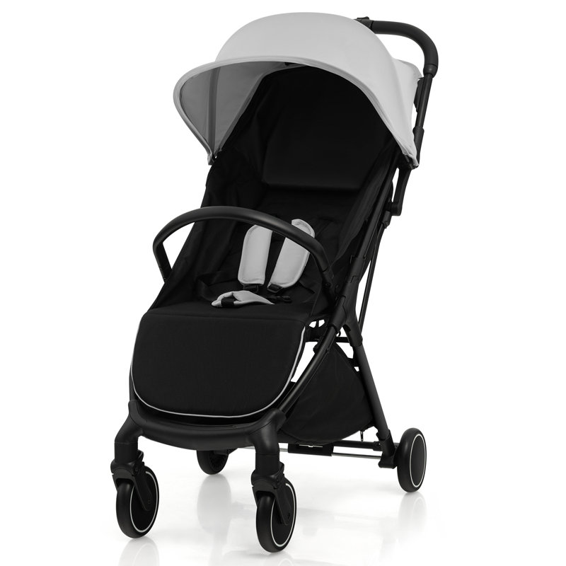 Hockaday Foldable Pet Stroller, Grey