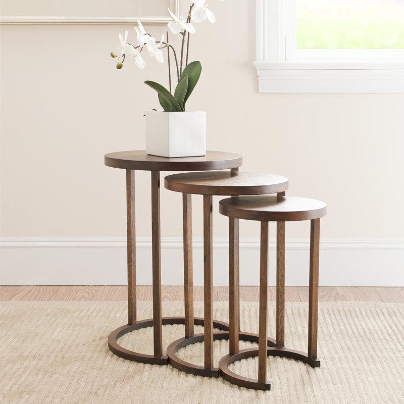 Top End Table, Brown