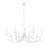 Parra Textured White 8 Light Chandelier-123222990