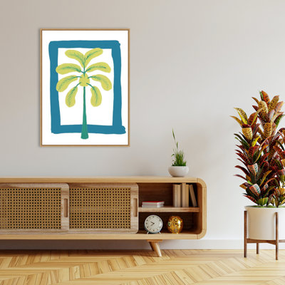 The New Oasis 3 by Bronwyn Baker Framed Canvas Wall Art Print