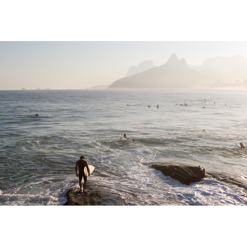 Ipanema Beach, Rio de Janeiro, 61cm H x 91cm W