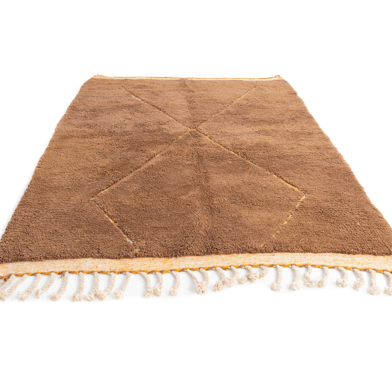 Tapis brun Odea