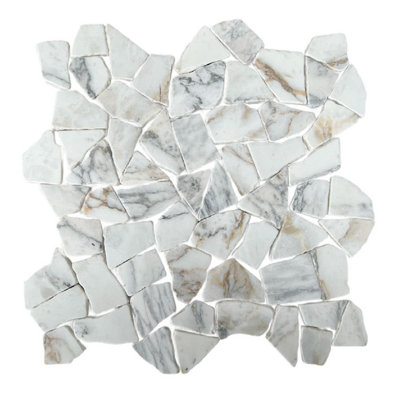 Carreaux de mosaïque en marbre CNK Calacatta