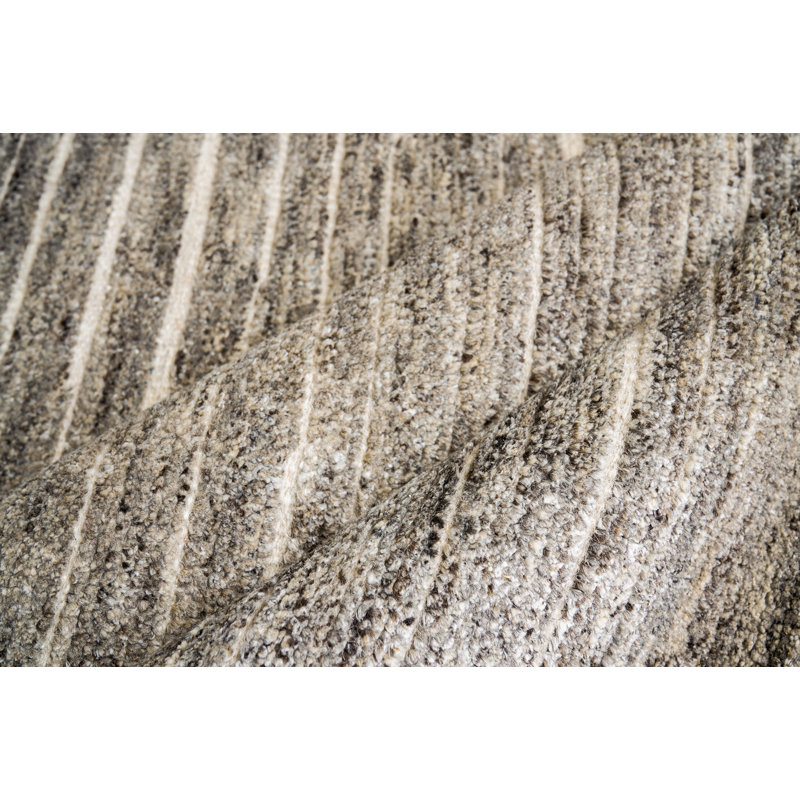 Eaton Area Rug in Gray, Rectangle 9' x 12'