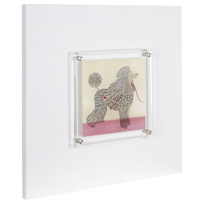 Single Picture Frame Painting on Plastic / Acrylic