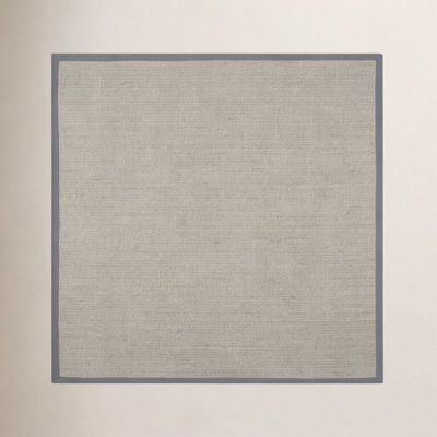 Brown Gray Jute Rug