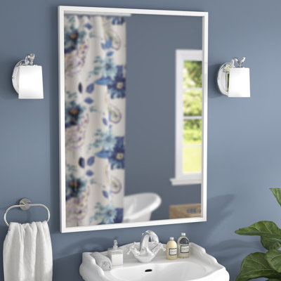 Derosier Metal Flat Wall Mirror