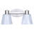 Abbotson 16 In. 2 Light Vanity With Clear Glass Shade-674917043