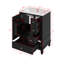 Meuble-lavabo de salle de bain avec lavabo, 3 tiroirs et une porte avec supports de rangement-1414485628-1414485631