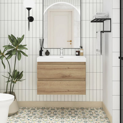 Meuble-lavabo simple avec plateau Gombach