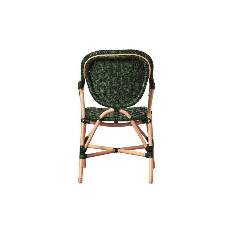 Portofino Arm Chair, Green, Natural