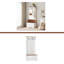 Garde-robe, garde-robe, rangement dans la chambre à coucher, portemanteau minimaliste
