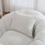 Fauteuil à billes rond avec repose-pieds-1828414013
