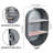 Gherardi Wall Mounted Bathroom Storage Shelving	