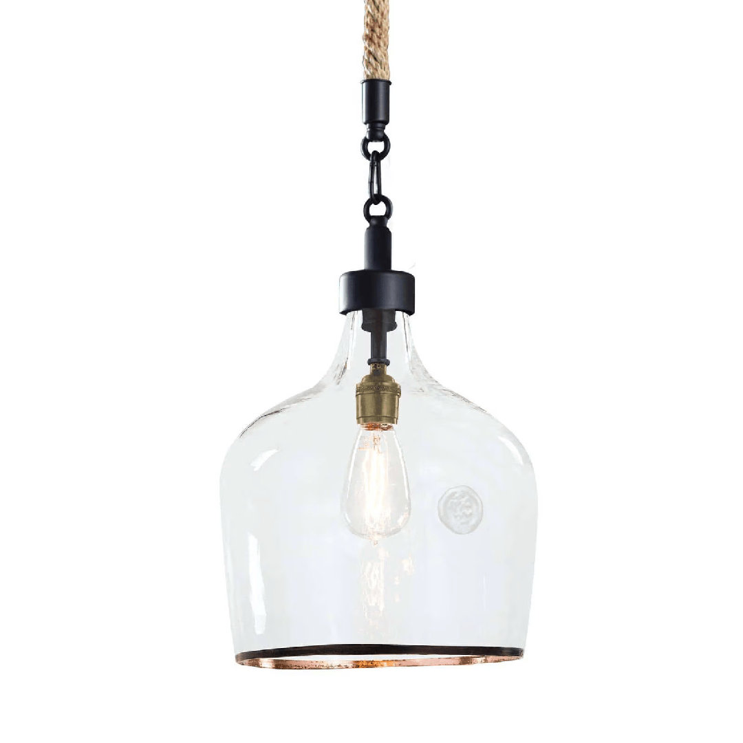 Demi John 1 - Light Copper Single Pendant Regina Andrew