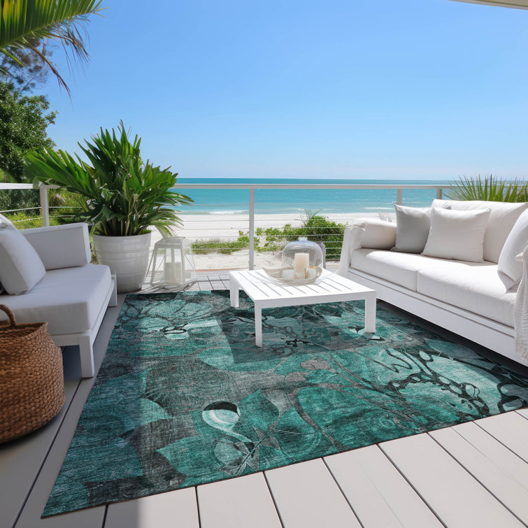 Alfonzo Floral Indoor / Outdoor Rug