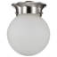 Plafonnier encastré en forme de globe simple 6 po 1 lumières Cobden-25309890