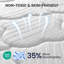 Matelas hybride moyen avec plateau européen, soulagement de pression et isolement de mouvement, certifié Certipur-US et OEKO-TEX-1268030803-1268030801