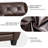 Nayelys 2-Piece Genuine Leather Furniture Set-1159915910