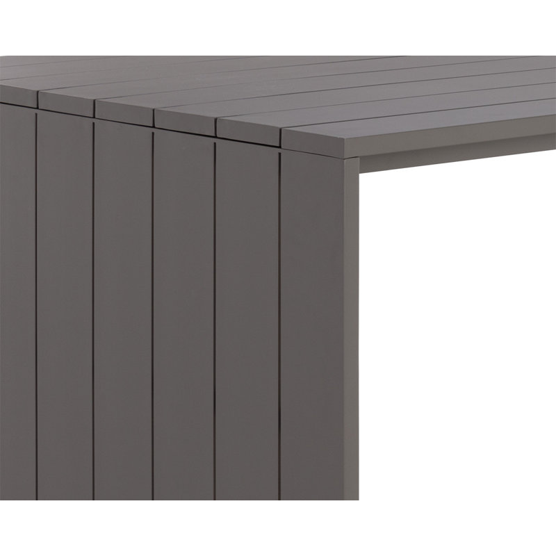 VERIN Outdoor Bar Table, Warm Gray