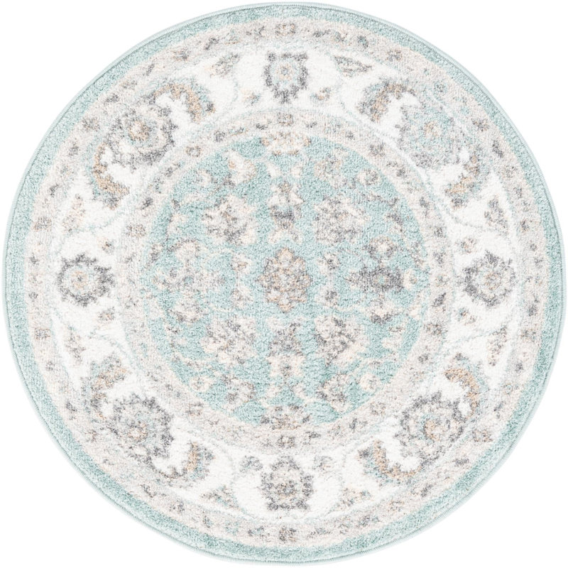 Hilley Oriental Indoor Rug, Round 3'