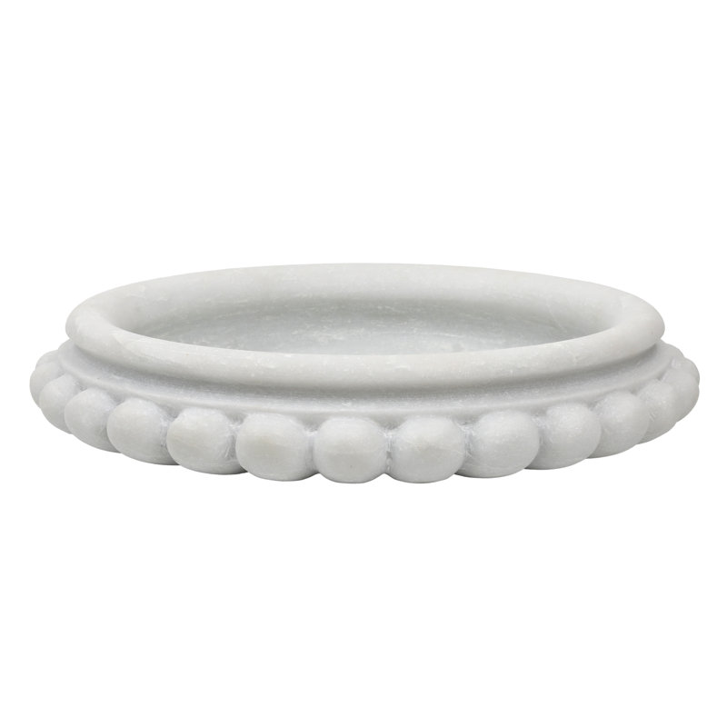 Adelie Marble Decorative Plate