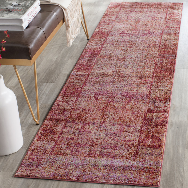 Sandbach Oriental Hand Woven Area Rug, Runner 69 x 244 cm