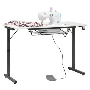 Table de couture Rollaway Ii - noir / blanc