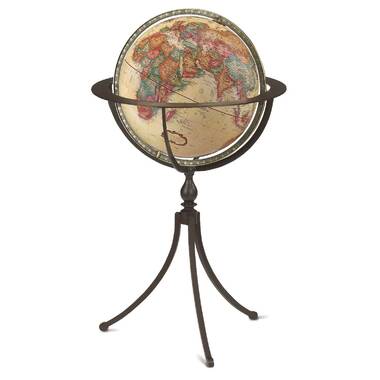 Darby Home Co Globe terrestre antique français ou anglais et Commentaires -  Wayfair Canada