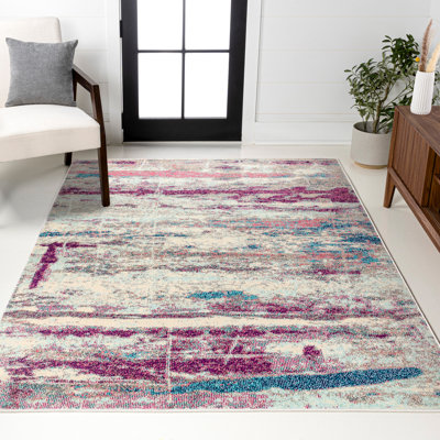 Tapis crème / rose Lasley