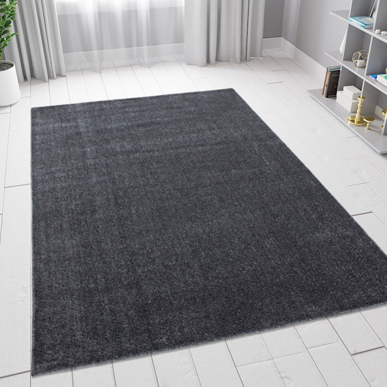 Hebbville Handwoven Grey Rug