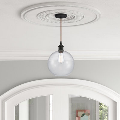 Luminaire suspendu sphère 1 lumière Baptista