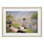 «Afprès Bathers» par George Seurat, reproduction sous verre encadrée