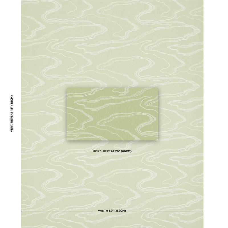 Desert Wind Embroidery Fabric, Fern