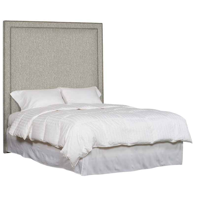 Hillary/Hank Upholstered Headboard, Tarbee Pebble, Yes