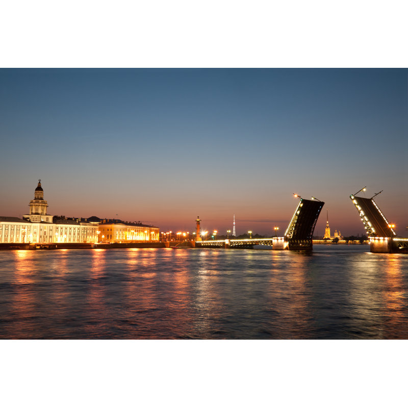 Narayanan Palace Bridge - Wrapped Canvas Print, 51cm H x 76cm W x 3.8cm D