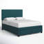 Lit standard capitonné avec rangement à profil bas Anekey-831155920-831155935