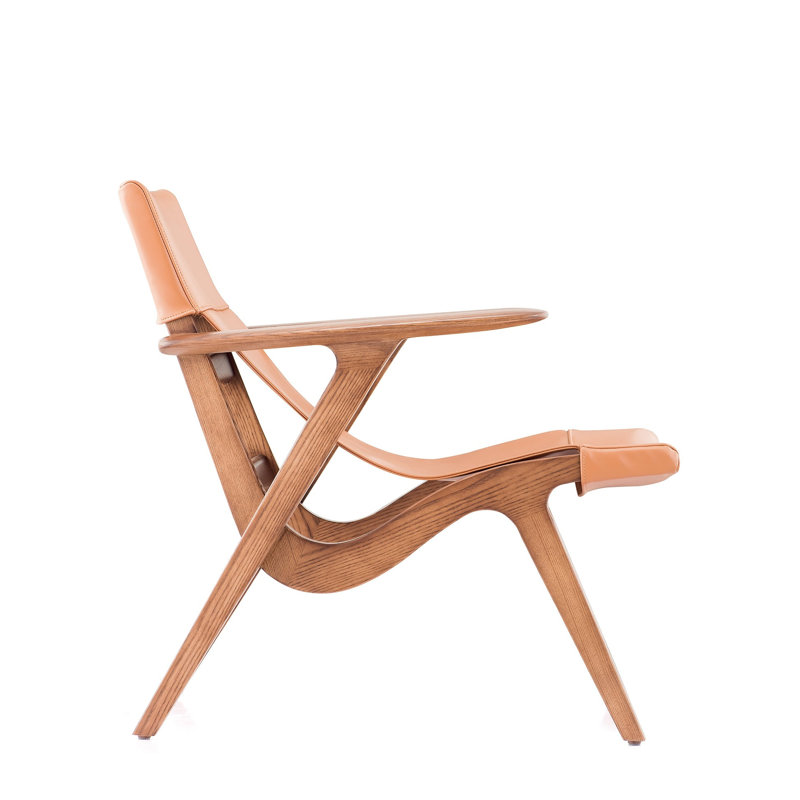 Faux Leather Armchair