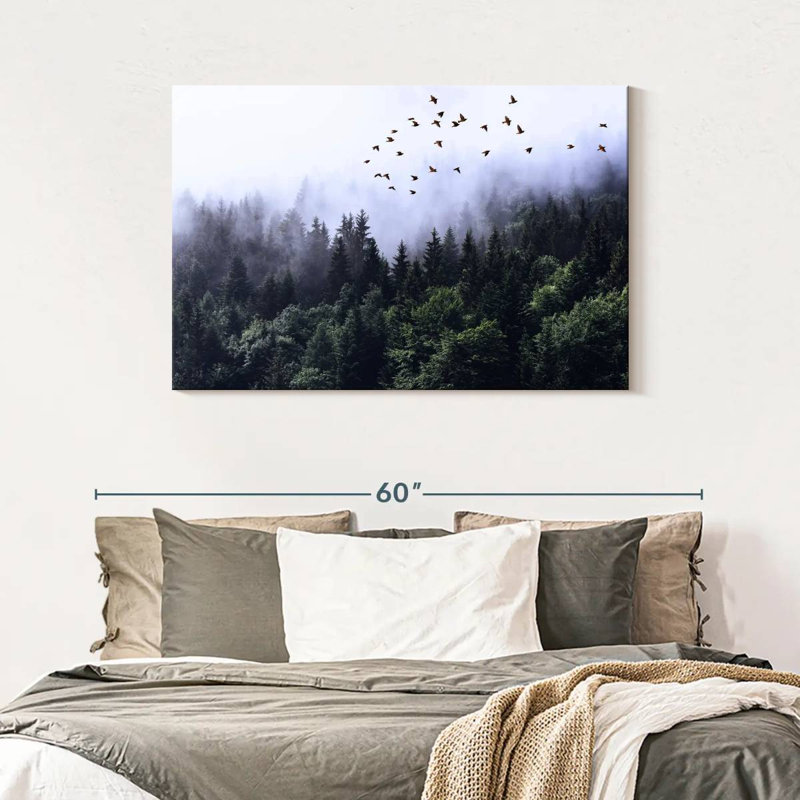 Kerrick Calming Forestscape, 30" H x 45" W