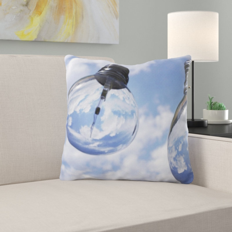 Microsuede Throw Pillow