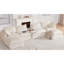 Canapé modulaire en U avec repose-pieds mobile-1331208670
