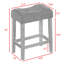 Ensemble de table de bar avec prise de courant, ensemble de table de bar et de chaises, ensemble de table de salle à manger 4 pièces, ensemble de table de petit déjeuner industriel, pour salon, salle à manger, salle de jeux